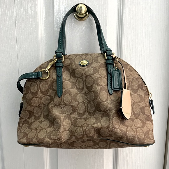 Coach bowler handbag. - Picture 2 of 8